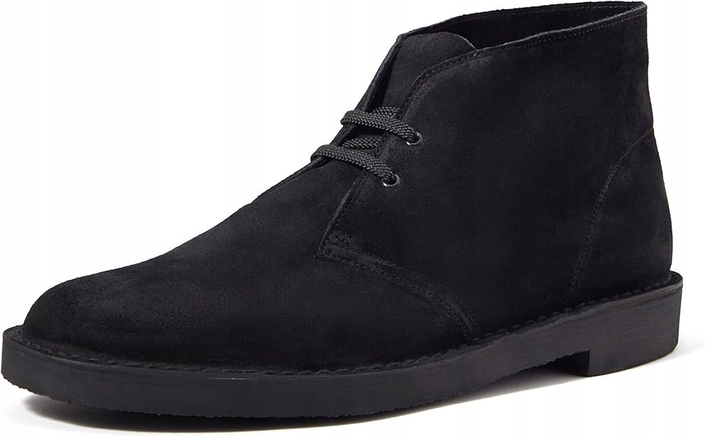 CLARKS BUSHCRE 3 TRZEWIKI MĘSKIE SKÓRZANE ZAMSZOWE 42 16DA
