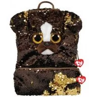 Maskotki i pluszaki - Ty Inc Fashion Sequins duży cekinowy plecak BRUTUS panda 95043 - miniaturka - grafika 1