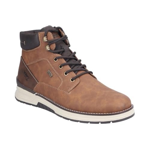 Rieker Męskie buty sznurowane 32330, brązowe, 45 EU szerokie, brązowy, 45 EU Weit