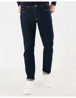Spodnie męskie - Mexx Dżinsy - Straight Leg - w kolorze niebieskim - grafika 1