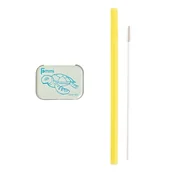 Akcesoria do karmienia - Fommi Fommi Słomka Wielorazowa w Pudełku Yellow blueocean-34872-0 - miniaturka - grafika 1