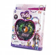 Prace ręczne dla dzieci - ZESTAW KREATYWNY KORALIKI do robienia BRANSOLETEK - miniaturka - grafika 1