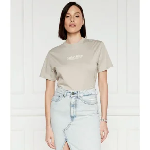 Calvin Klein T-shirt COORDINATES | Regular Fit - Koszulki i topy damskie - miniaturka - grafika 1