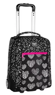 COOLPACK - COMPACT - PLECAK MŁODZIEŻOWY NA KÓŁKACH - MATH HEARTS - Plecaki szkolne i tornistry - miniaturka - grafika 1