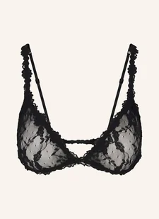 Skims Biustonosz Trójkątny Stretch Lace schwarz - Biustonosze - miniaturka - grafika 1