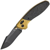 Scyzoryki - Kizer Staffi S45VN, Stonewashed + Matt DLC-Ultra, Tytan & CF Ki3695A1 - miniaturka - grafika 1