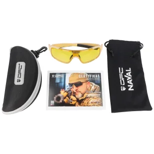 Okulary OPC Tactical JET I Naval Matt Khaki, Yellow (N TJ I MATT KHA YELLOW) - Ochrona oczu i twarzy - miniaturka - grafika 7