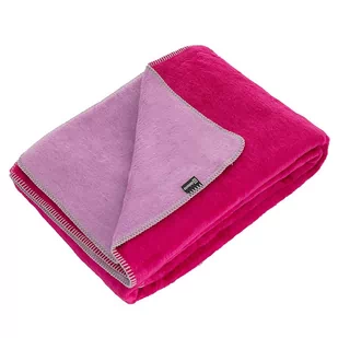 Dekoria Koc Cotton Cloud 150x200 Fuchsia&Lavender 150 x 200 cm 760-196 - Koce - miniaturka - grafika 1