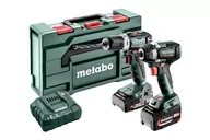 Zestawy elektronarzędzi - Metabo akumulatorowy zestaw Combo Set 2.9.2 (BS 18 L BL + SSW 300) 18V 1x2,0Ah 1x5,2Ah Li-Power w walizce 685202000 - miniaturka - grafika 1