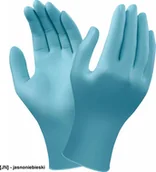 Rękawice robocze - R.E.I.S. RATOUCHN92-670 - nitryolowe rękawice ochronne L - miniaturka - grafika 1