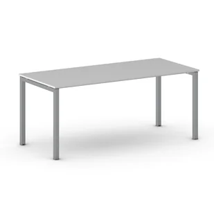 B2B Partner Stół Square 1800 x 800 x 750 mm, szary 499175 - Stoły i stoliki do biura - miniaturka - grafika 1