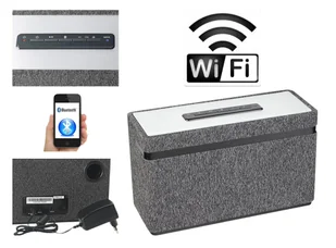 GŁOŚNIK MULTIROOM WIFI  WLAN BLUETOOTH CHROMECAST ŁĄCZENIE GŁOŚNIKÓW ZE SOBĄ - Głośniki przenośne - miniaturka - grafika 1