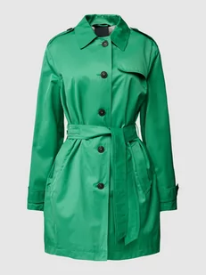 Trencz z wiązanym paskiem - Płaszcze męskie - miniaturka - grafika 1