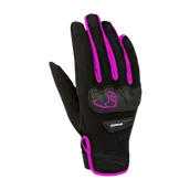 Rękawice motocyklowe - Damskie Rękawice Motocyklowe Bering York Czarny/FuksjowyL - miniaturka - grafika 1