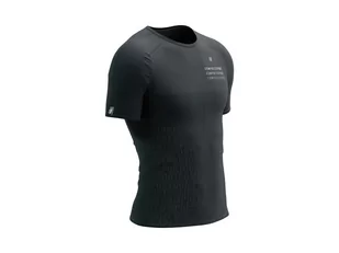COMPRESSPORT Koszulka biegowa PERFORMANCE SS T-SHIRT BLACK EDITION 2023 czarna - Koszulki sportowe męskie - miniaturka - grafika 1