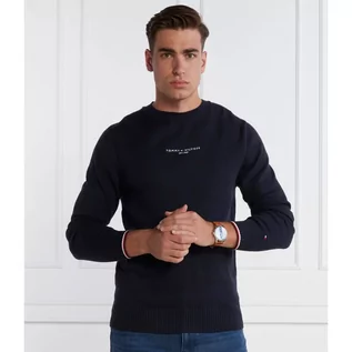 Swetry męskie - Tommy Hilfiger Sweter | Regular Fit - grafika 1