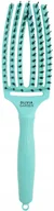 Szczotki i grzebienie do włosów - Olivia Garden Finger Brush Combo Medium Mint Miętowa Szczotka do rozczesywania włosów - miniaturka - grafika 1
