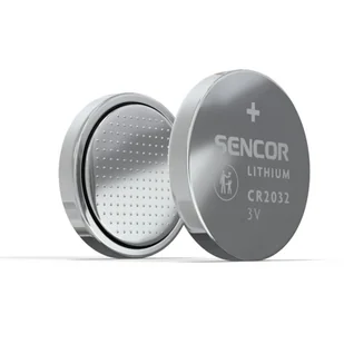 Bateria litowa, CR2032, CR2032, 3V, Sencor, blistr, 2-pack - Baterie i akcesoria - miniaturka - grafika 2