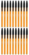 Długopisy - 20x Długopis BIC Orange Fine - czarny - miniaturka - grafika 1