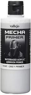 Vallejo Farba akrylowa Mecha Primer - Grey / 200ml Vallejo 74641 - Kolejki i akcesoria - miniaturka - grafika 1
