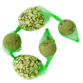 Przysmaki dla ptaków - Turdus Orzechy i kule tłuszczowe dla dzikich ptaków. Łańcuch dla ptaków na zimę. - miniaturka - grafika 1