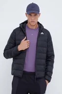 Kurtki męskie - adidas kurtka puchowa męska kolor czarny zimowa - miniaturka - grafika 1