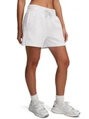 Spodenki damskie - Under Armour Szorty dresowe "Rival" w kolorze szarym - miniaturka - grafika 1