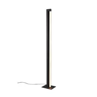 Lampy stojące - Lampa podłogowa stojąca Seeker czarna matowa LED 21W 2300K-4000K 2350lm wym: 130 x 16 x 20 cm metal Trio - miniaturka - grafika 1