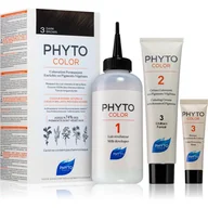 Farby do włosów i szampony koloryzujące - Phyto ALES GROUPE Color Trwała koloryzacja włosów 3 Ciemny kasztan 100 ml - miniaturka - grafika 1