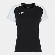 Koszulki i topy damskie - Joma Damska koszulka Academy Iv Czarny - biały XS - miniaturka - grafika 1