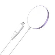 Ładowarki do telefonów - Choetech bezprzewodowa ładowarka magnetyczna 15W MagSafe do iPhone 12/13/14 różowa (T518-F-PK) - miniaturka - grafika 1