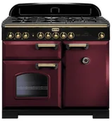 Kuchenki gazowo-elektryczne - Falcon Classic Deluxe 100 Żurawinowy mosiądz - miniaturka - grafika 1