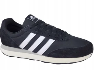 Adidas Run 60S 3.0 IE3826 Racer Buty Sportowe Męskie Jogger Czarne - Buty sportowe męskie - miniaturka - grafika 1