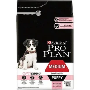 Purina Pro Plan Optiderma Puppy Medium Sensitive Skin 12 kg - Sucha karma dla psów - miniaturka - grafika 8