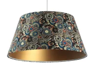 Lampy stojące - Welurowa lampa wisząca w rustykalne wzory - 4X S412 Ovos - miniaturka - grafika 1