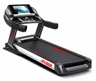 APVsport 1 grupa, SERIA FUTURA PRESTIGE, model A8000S 6KM Bieżnia elektryczna do biegania i chodzenia, ekran TFT ANDROID 10.1 cala, pas biegowy 145x58cm - Bieżnie - miniaturka - grafika 1