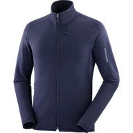 Bluzy sportowe męskie - BLUZA SALOMON ESSENTIAL LTWARM M C21115 - miniaturka - grafika 1