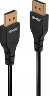 Kable komputerowe i do monitorów - Kabel Lindy Cable Lindy Slim DisplayPort 1.4 Cable Lindy 2m - miniaturka - grafika 1
