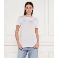 Koszulki i topy damskie - Armani Exchange T-shirt Regular Fit - miniaturka - grafika 1