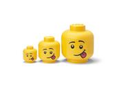 Klocki - LEGO Classic Zestaw Głów Głuptasek (Duża Mała Mini) 43340801 - miniaturka - grafika 1