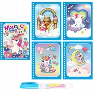 Zabawki interaktywne dla dzieci - Kolorowanka wodna mazak pisak wielorazowa dla dzieci BH-002 - miniaturka - grafika 1