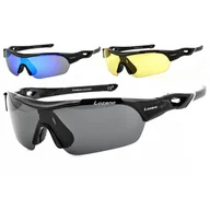 Okulary sportowe - Okulary z 3 soczewkami LOZANO LZ-125 Polaryzacja + Poliwęglan - miniaturka - grafika 1