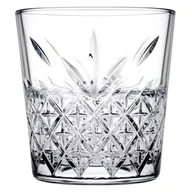 Szklanki - Komplet 4 niskich szklanek Timeless 355 ml - szkło hartowane PASABAHCE - miniaturka - grafika 1