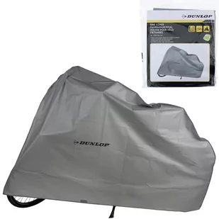Dunlop Szary Pokrowiec na rower motor skuter PEVA - Akcesoria motoryzacyjne - miniaturka - grafika 1