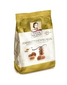 Ciastka - Vicenzi Amaretto MINI - chrupiące tradycyjne ciasteczka włoskie, wytwarzane z wewnętrznej części pestek moreli. Zawartość  pestek moreli 20%. 100g - miniaturka - grafika 1