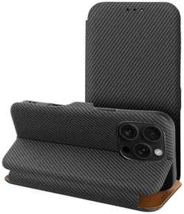 Kabura FOLIO Side Magnet do IPHONE 16 PRO MAX szary - Etui i futerały do telefonów - miniaturka - grafika 1