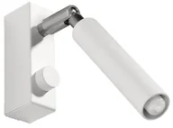 Lampy ścienne - Biały kinkiet tuba z regulacją - EX718 W6-P46 - miniaturka - grafika 1