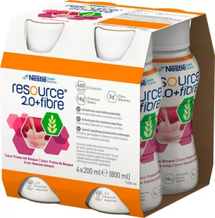 Nestle 8x Resource 2.0 + Fibre o smaku owoców leśnych 200 ml - Żywienie medyczne - miniaturka - grafika 3