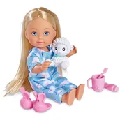 Lalki dla dziewczynek - Simba Lalka 12cm Evi Akc Good Night Wb - miniaturka - grafika 1