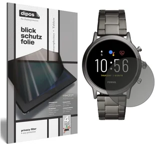 Folia ochronna do smartwatcha Fossil Gen 5 z folią chroniącą prywatność - Akcesoria do smartwatchy - miniaturka - grafika 1